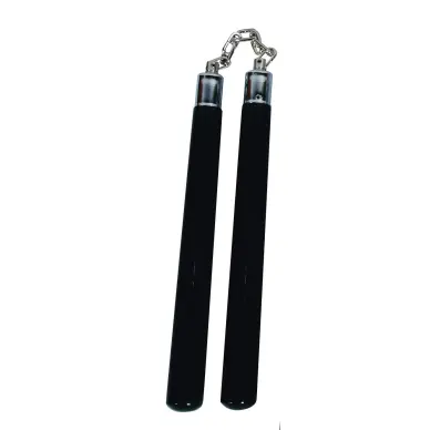 Nunchaku con Cadena de Madera Negra