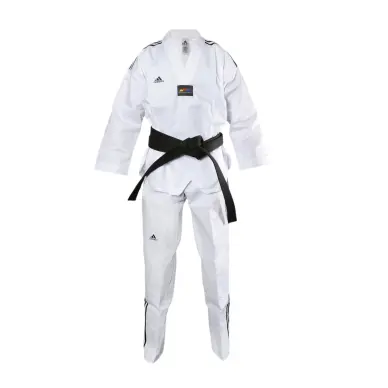 Dobok Taekwondo cuello blanco - 5