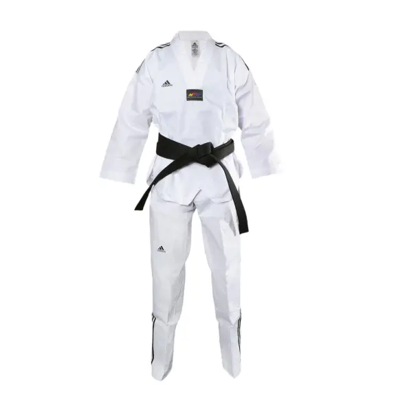 Dobok Taekwondo cuello blanco