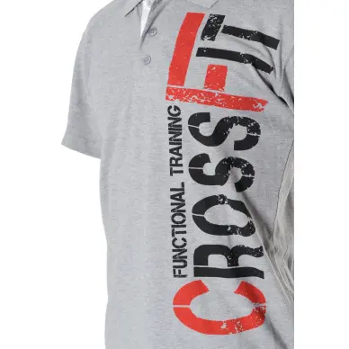Polo Crossfit gris