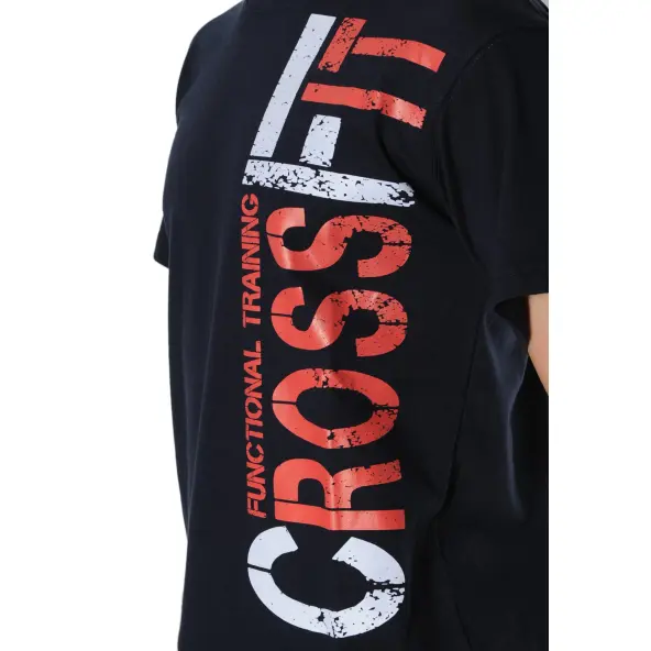 Camiseta Crossfit azul marino