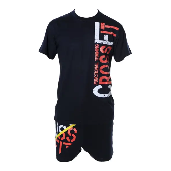 Short Crossfit azul marino