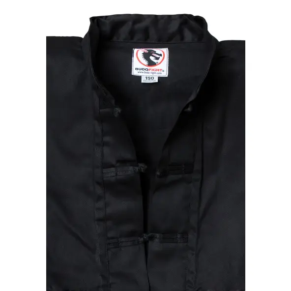Traje de Kung Fu Negro