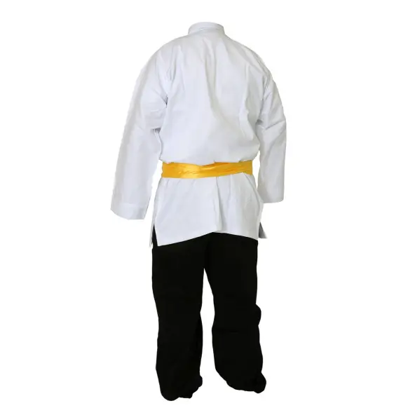 Traje de Kung Fu Chaqueta Blanca