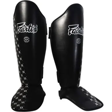 Espinilleras y protector de pie Fairtex SP5 100% cuero - 2