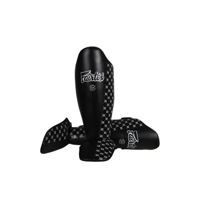 Espinilleras y protector de pie Fairtex SP5 100% cuero - 13