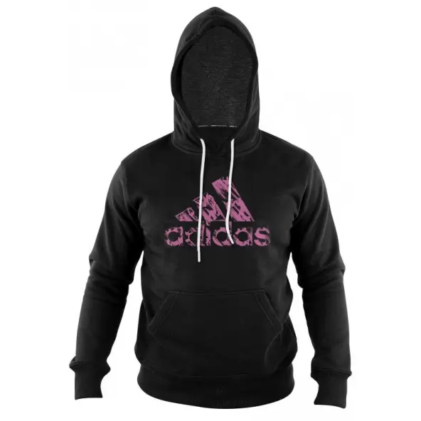 Sudadera con capucha Graphic Tee negro/rosa