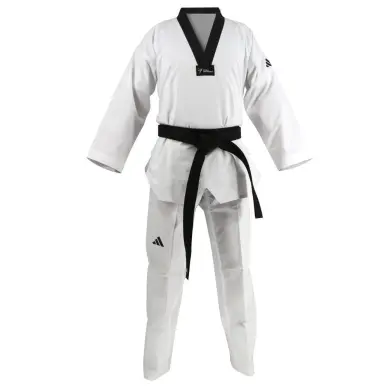 Dobok Taekwondo Adi-Champion II Color negro - 2