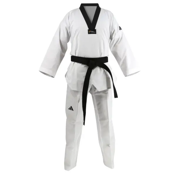 Dobok Taekwondo Adi-Champion II Color negro