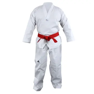 Dobok Taekwondo Adi-Champion II Cuello blanco - 4
