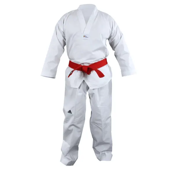 Dobok Taekwondo Adi-Champion II Cuello blanco