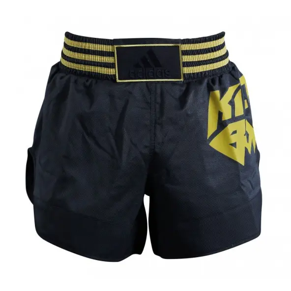 Short Boxeo Kick Boxing Negro/Oro