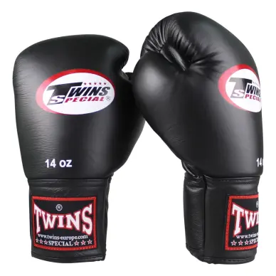 Guantes de boxeo Twins BGVF negro - 3