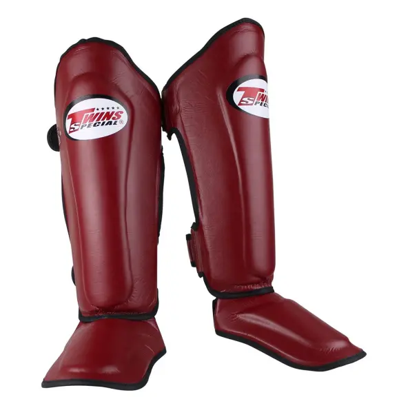 Espinilleras y protectores de pies Twins SGL 7 Burdeos