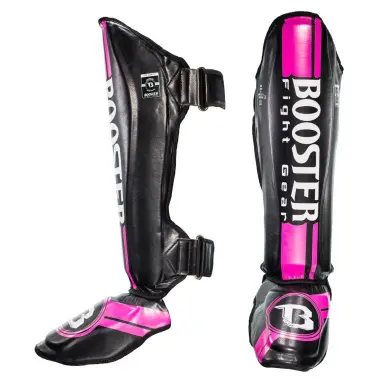 Espinilleras y protector de pie BSG V3 Rosa - 2
