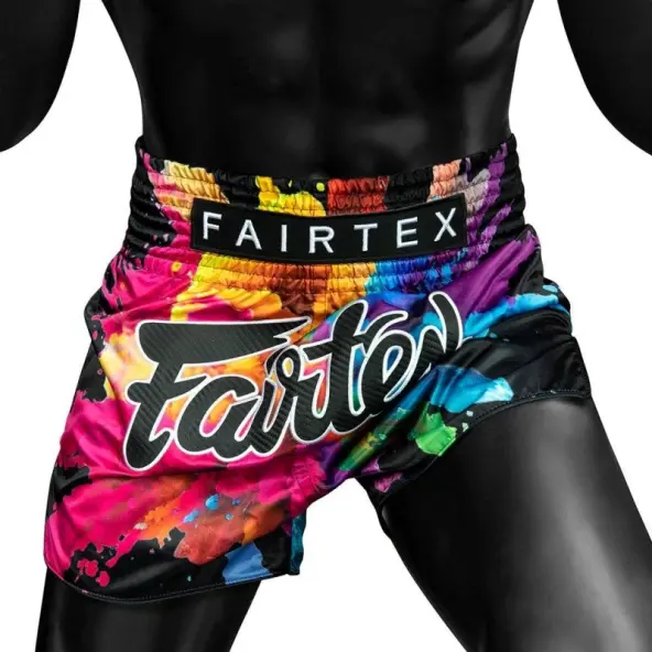 Short Boxeo Tailandés Fairtex BS1940 Black Funky Soul