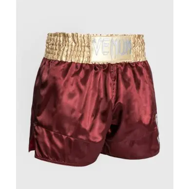 Short Boxeo Tailandés Venum Classic Burdeos - 3