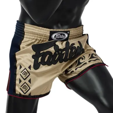Short Boxe Thaï Fairtex Beige/Tribal 1713
