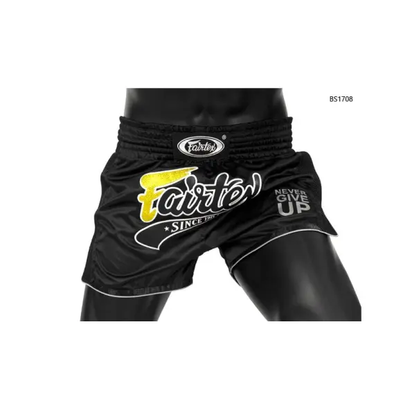 Short Boxe Thaï Fairtex Negro 1708