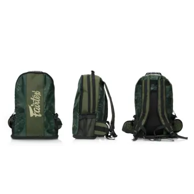 Mochila Deportiva Fairtex Verde Camo - 4