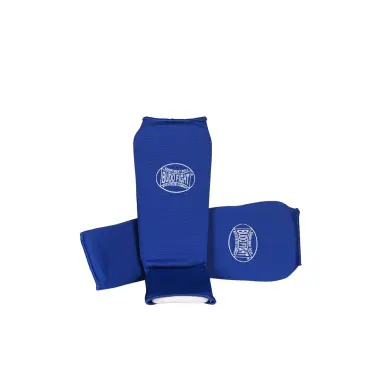 Espinilleras y Protectores de Pies de Algodón Suave Azul - 4
