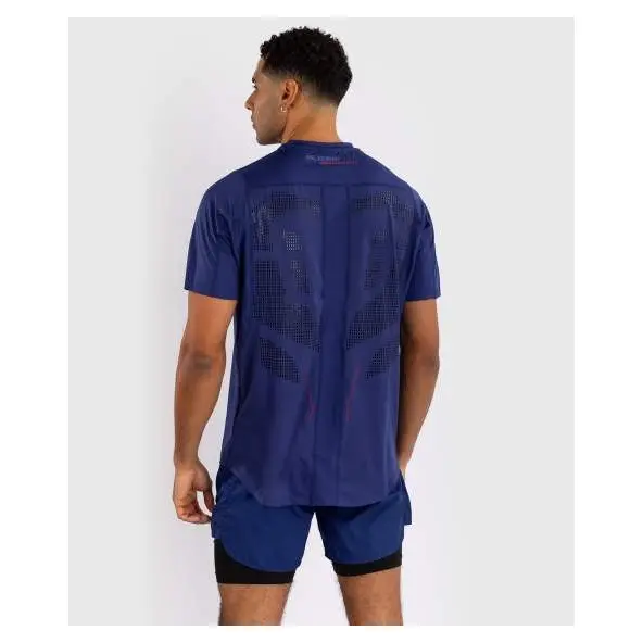 Camiseta Dry Tech Venum Electron 3.0 - Azul Marino