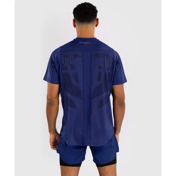 Camiseta Dry Tech Venum Electron 3.0 - Azul Marino