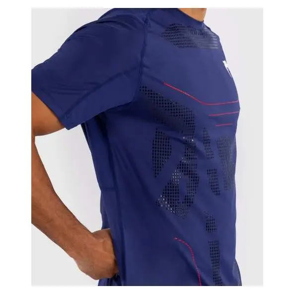 Camiseta Dry Tech Venum Electron 3.0 - Azul Marino