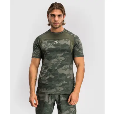 Camiseta Venum Dry Tech Contender 5.0 azul marino/arena - 1