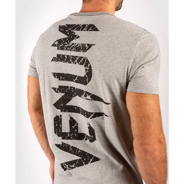 Camiseta Venum Original Giant Gris/Negro