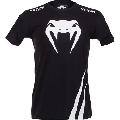 Camiseta Venum Challenger - Negro/Blanco - 2