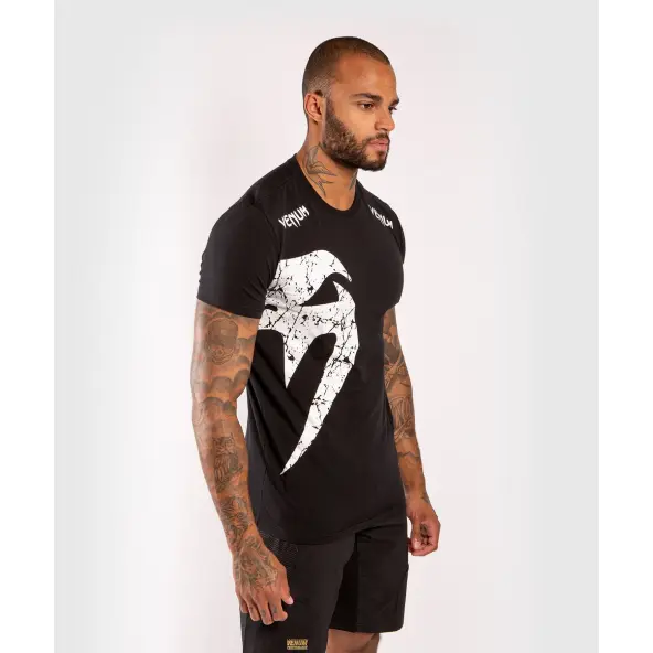 Camiseta Venum Original Giant NEGRO-BLANCO