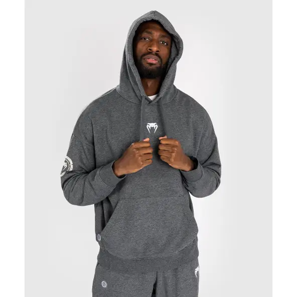 Sudadera con capucha Venum Vortex XL Lite - Gris Oscuro Jaspeado