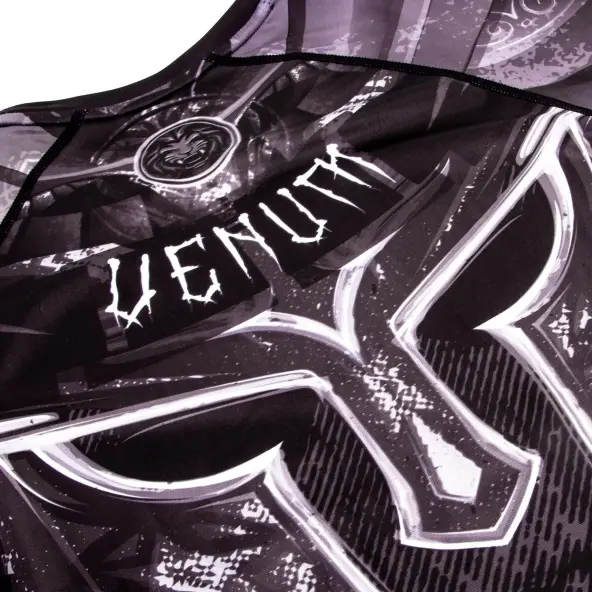 Rashguard Venum Gladiator 3.0 Negro/Blanco