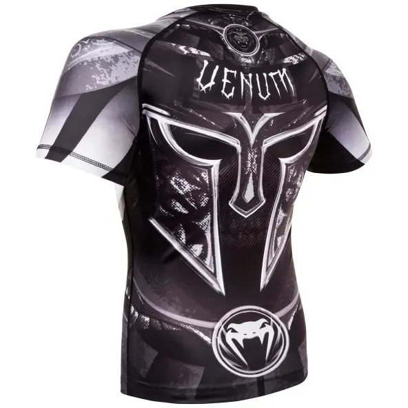 Rashguard Venum Gladiator 3.0 Negro/Blanco