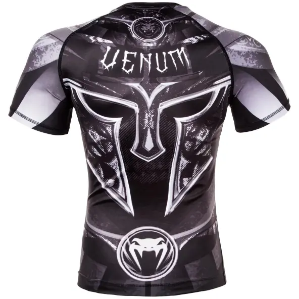 Rashguard Venum Gladiator 3.0 Negro/Blanco
