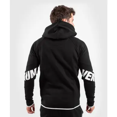 Sudadera Venum Contender 3.0 con cremallera Negra / Blanca