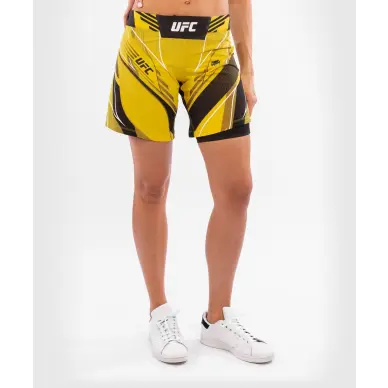 Short de Mujer MMA VENUM UFC Authentic Fight Night corte largo AMARILLO
