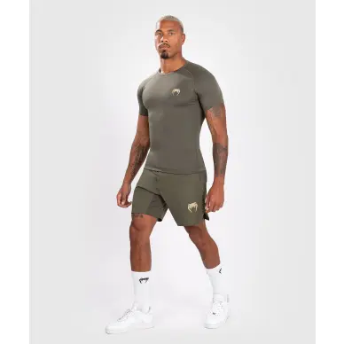 Rashguard Venum Contender de manga corta Kaki