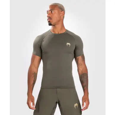 Rashguard Venum Contender de manga corta Kaki - 4