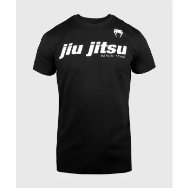 Camiseta Jiu Jitsu VT Venum Negro/Blanco - 1