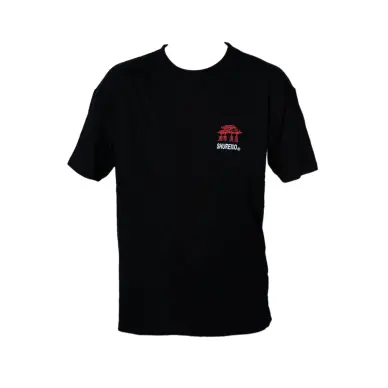 Camiseta Shureido Negra Logo Corazón