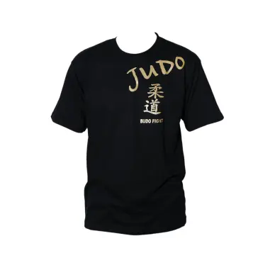 Camiseta de Judo negra