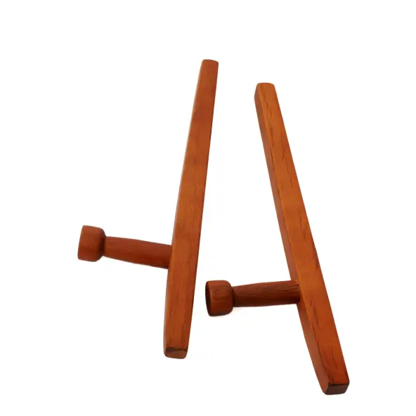 Tonfa Cuadrado Roble Rojo 51cm, Importado de Asia