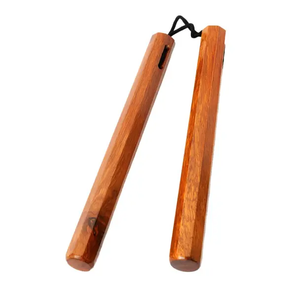 Nunchaku de Cuerda de Madera Octogonal