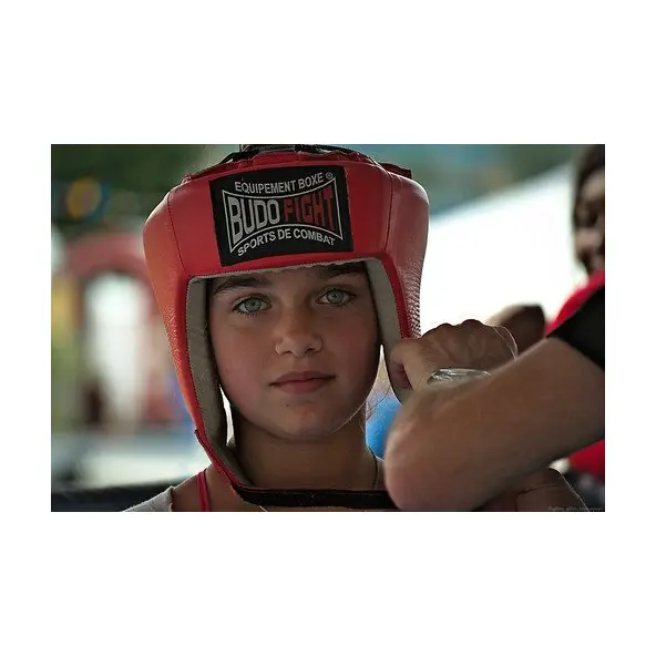 Casco de boxeo competición amateur Elite