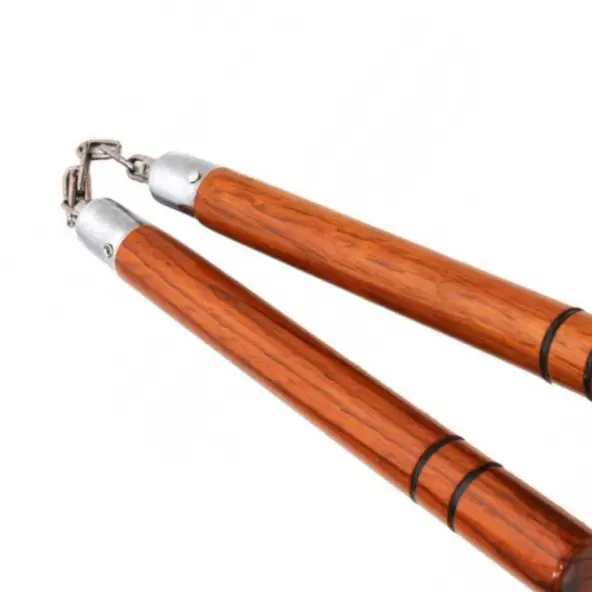 Nunchaku de Cadena de Madera