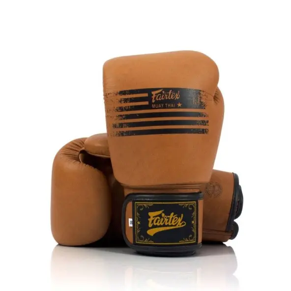 Guantes de boxeo de entrenamiento Fairtex Legacy 100% cuero