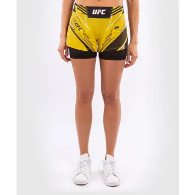 Short Mujer MMA VENUM UFC Authentic Fight Night corte corto AMARILLO - 14