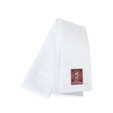 Obi Aikido Blanco Importación Japón - 5